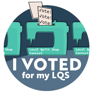 I voted for my LQS - blue circle